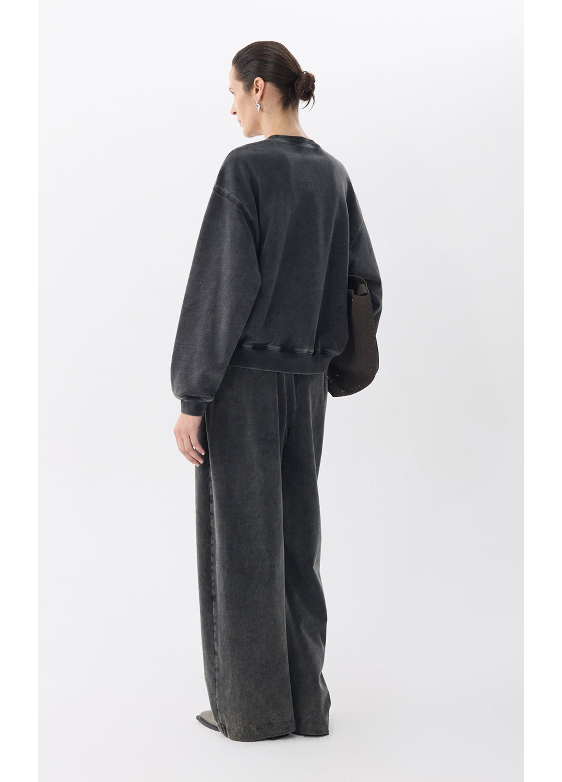 Sweat à capuche femme avec motif chien rétro