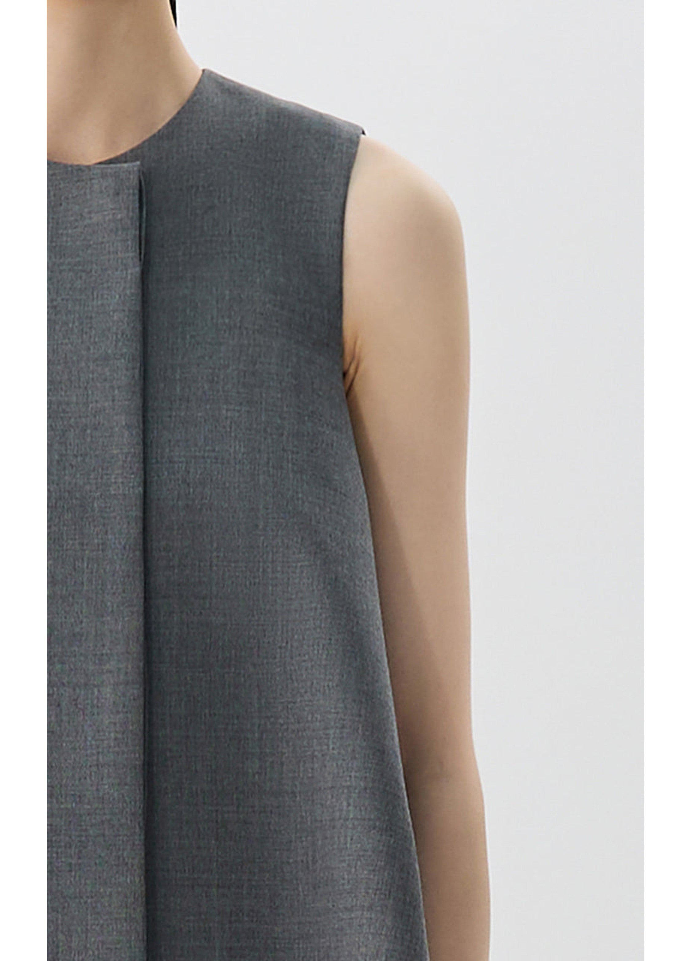 Robe trapèze en soie de mûrier