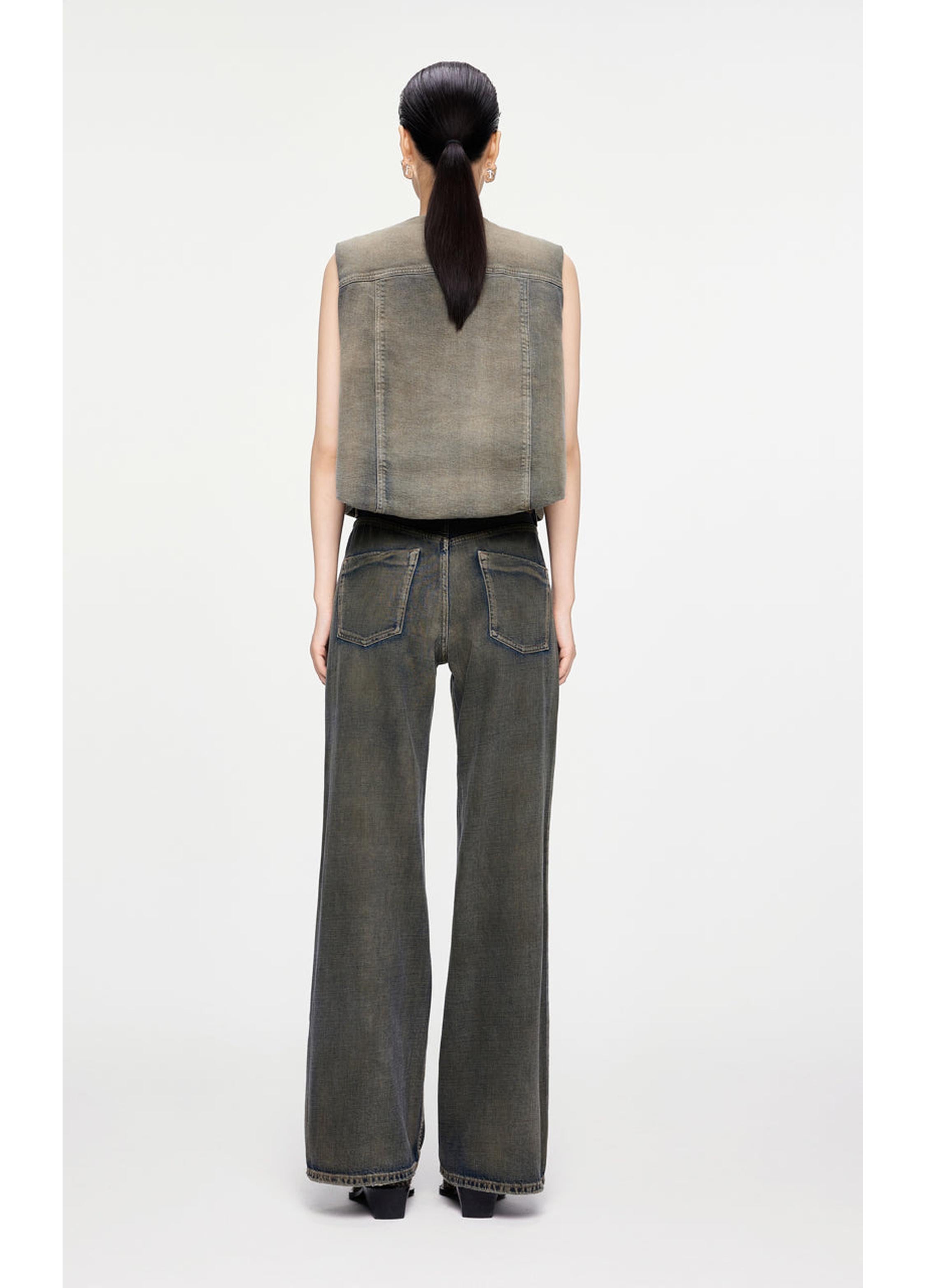 Gilet en duvet en forme de O