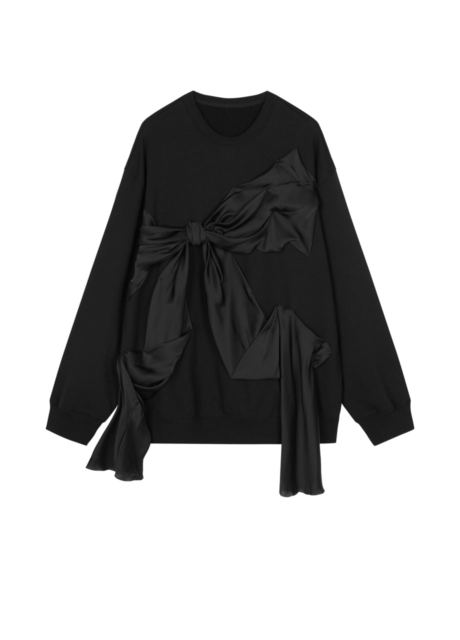 Sweat à capuche avec nœud papillon tridimensionnel (industrie lourde)