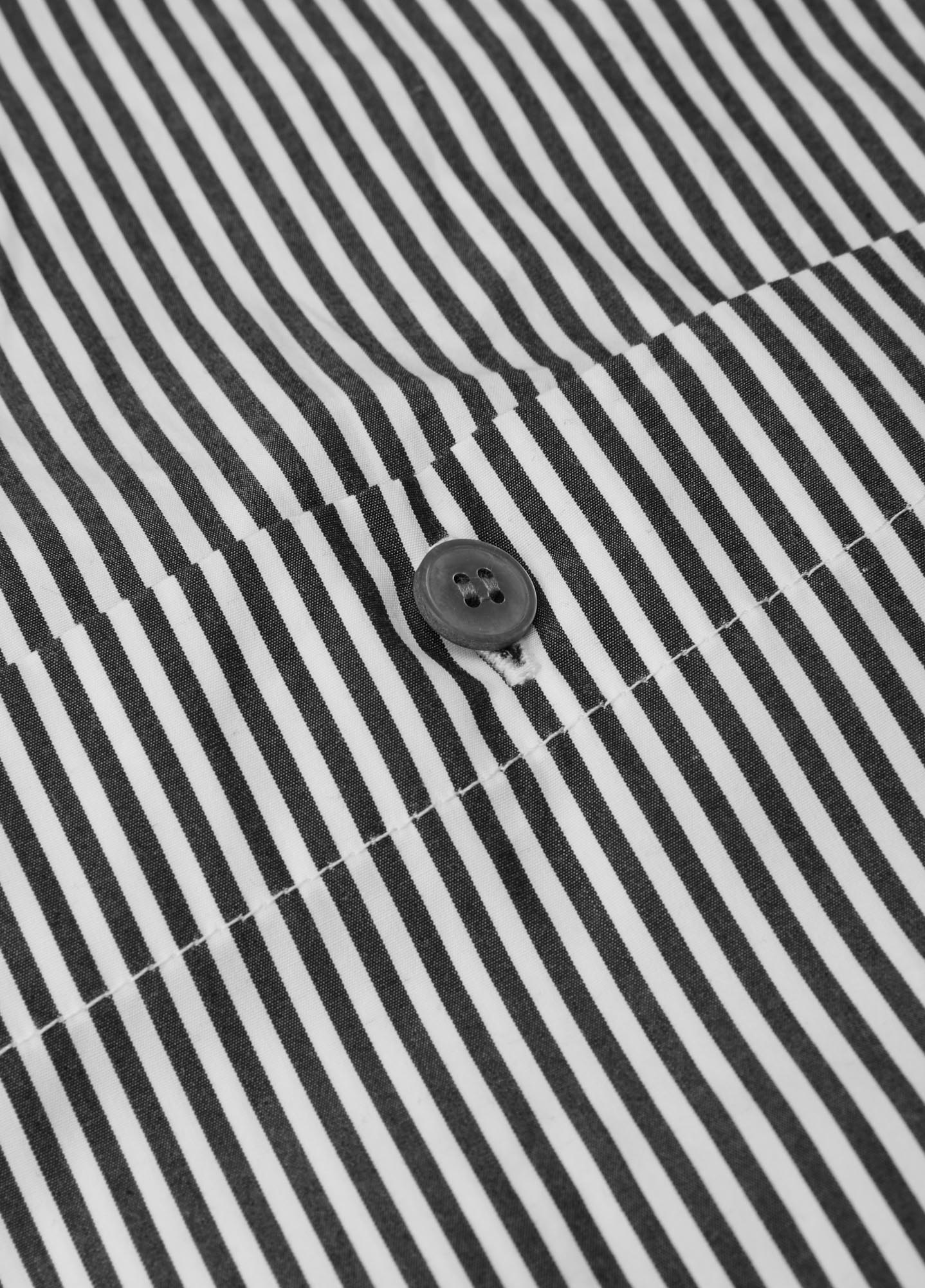 Chemise plissée oversize