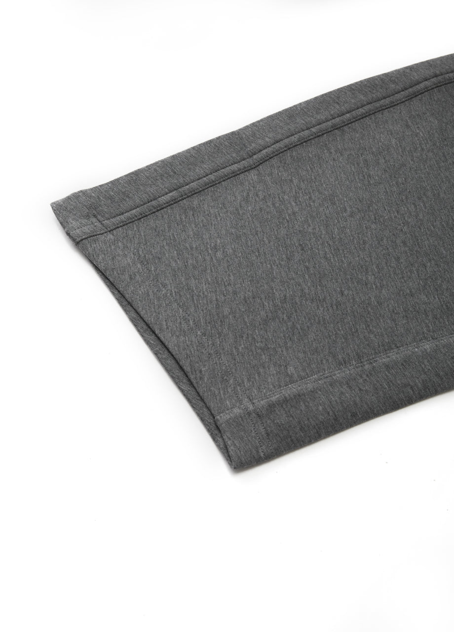 Pantalon décontracté à coupe ample et courbée